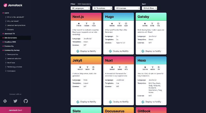 jamstack-website